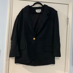 Oversized size 14 blazer black